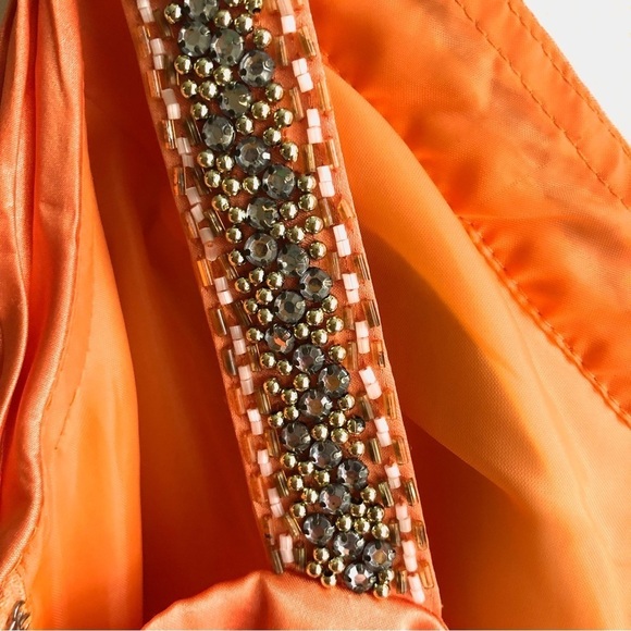 Y2K Prom Dress in orange - Picture 11 of 16